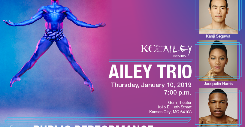 2019 Ailey Trio public performance