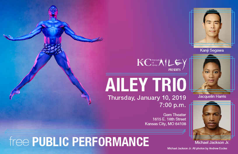 2019 Ailey Trio public performance