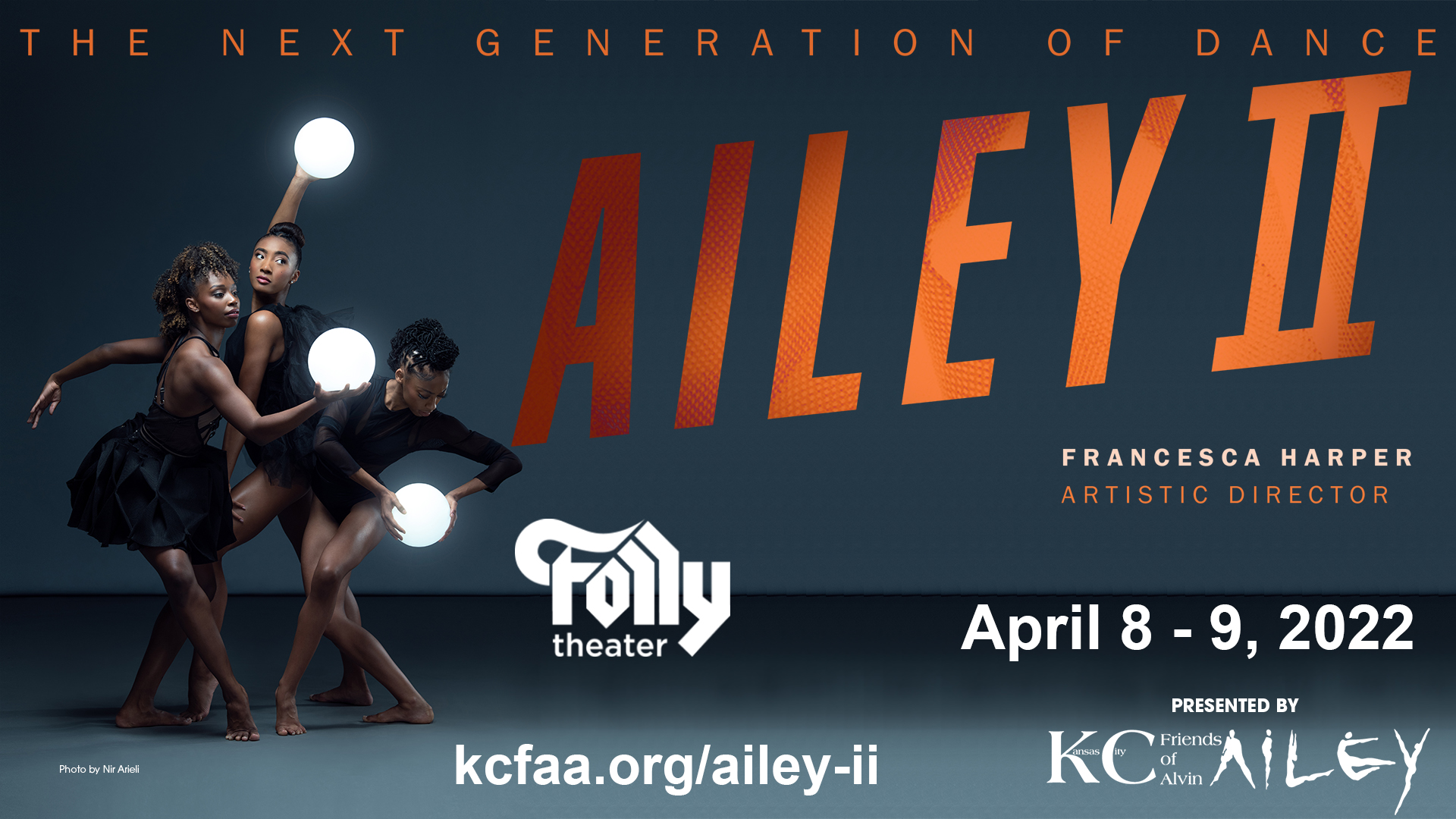 Ailey II Performance Invitation Kansas City Friends of Alvin Ailey