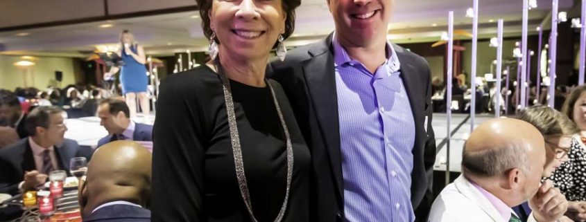 KCFAA 2022 Gala - Two people posing for a picture