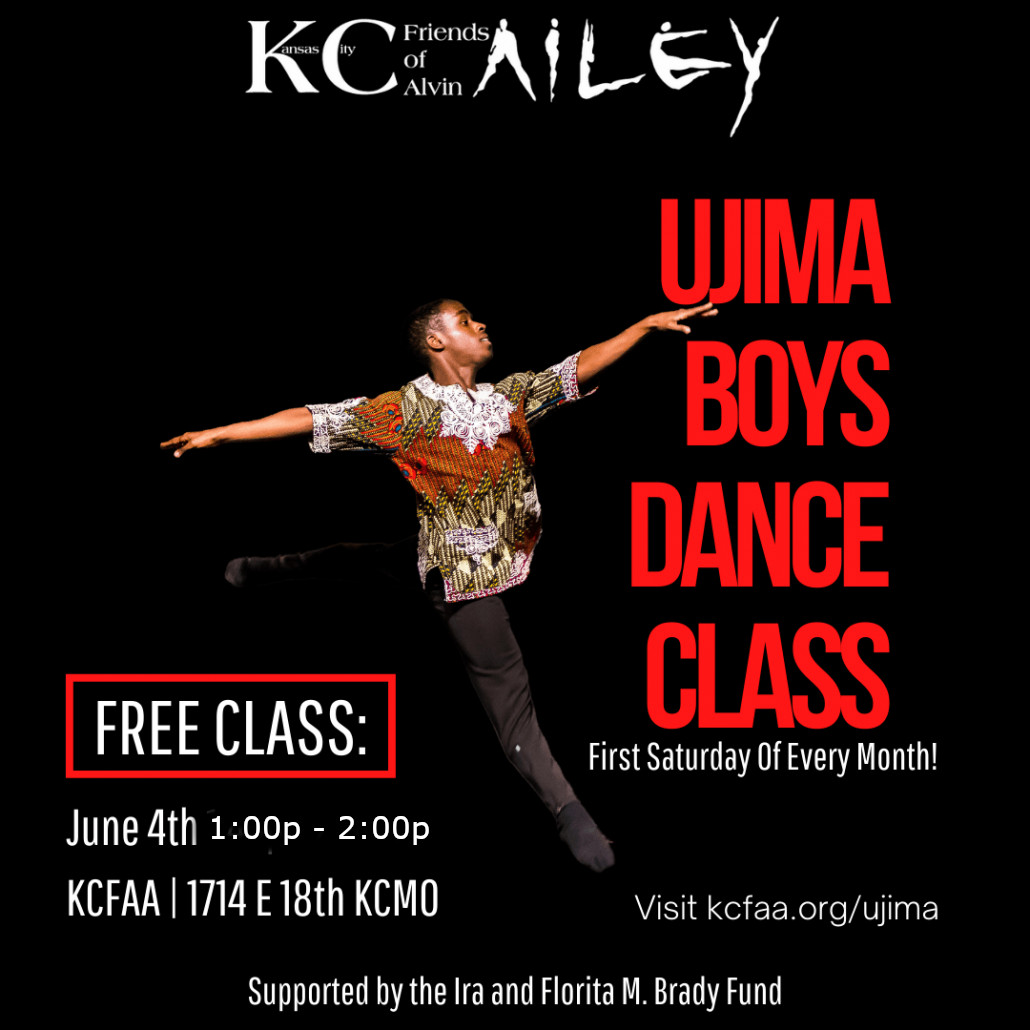 UJIMA Boys Class Kansas City Friends of Alvin Ailey
